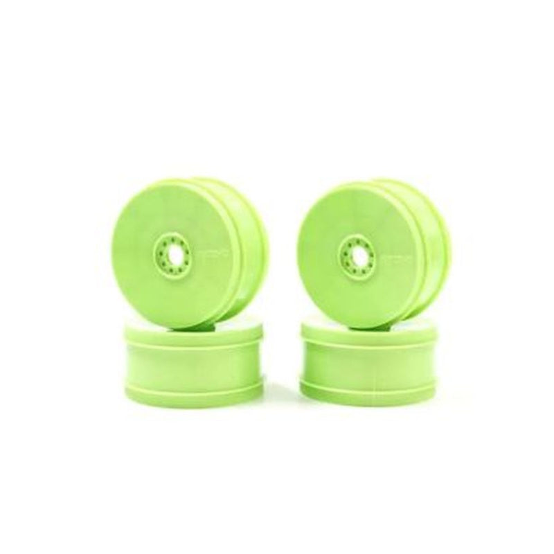 Kyosho Inferno MP9 TKI4 Dish Wheels Fluorescent Green 4pcs IFH006KGB