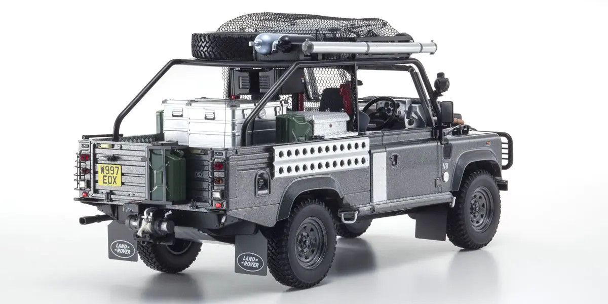 Kyosho 1/18 Land Rover Defender Movie Edition Resin Model Resin Diecast Car