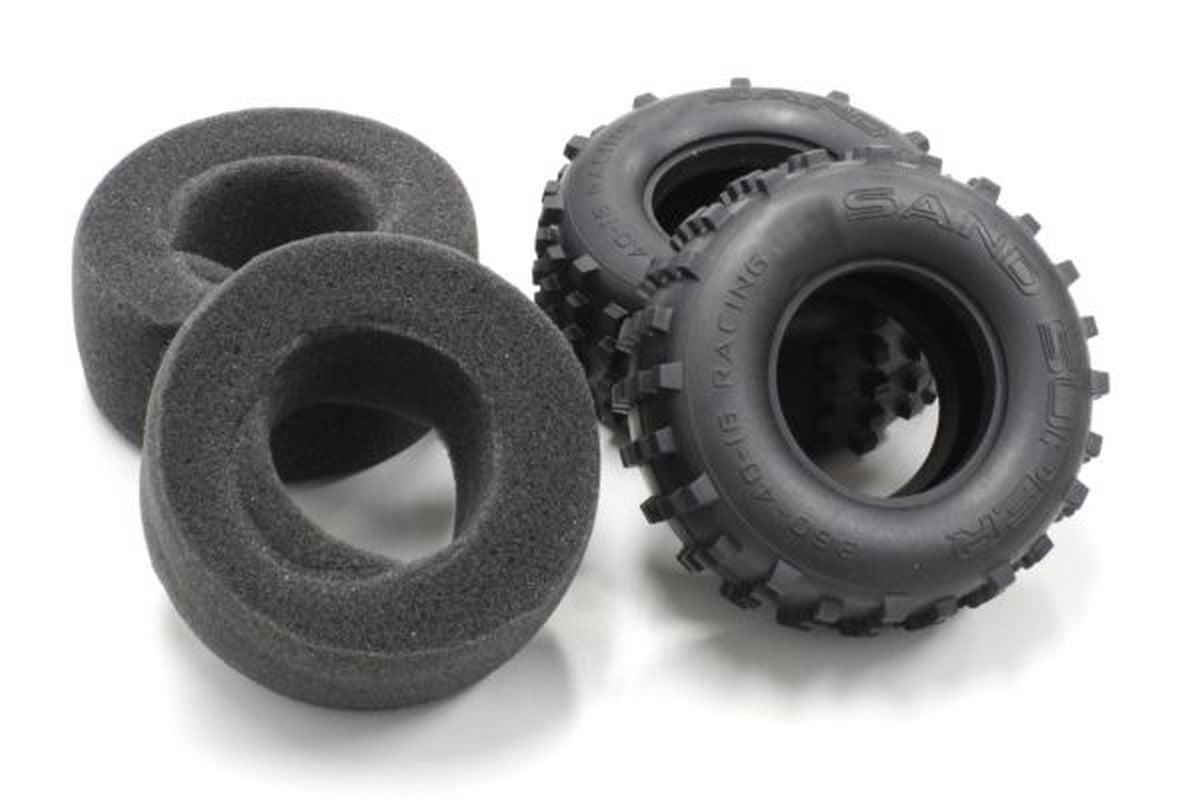 Kyosho SCT002SC Rear Tires (Soft/2pcs /w/Inner/Scorpion2014).