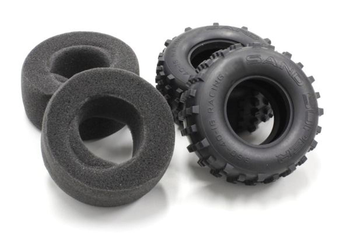 Kyosho SCT002SC Rear Tires (Soft/2pcs /w/Inner/Scorpion2014).