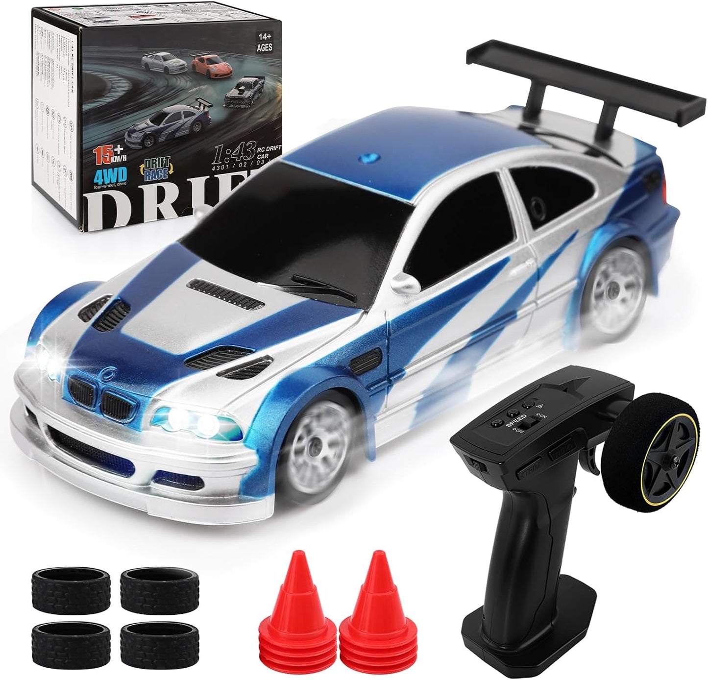 1/43 Scale Mini Drift Car