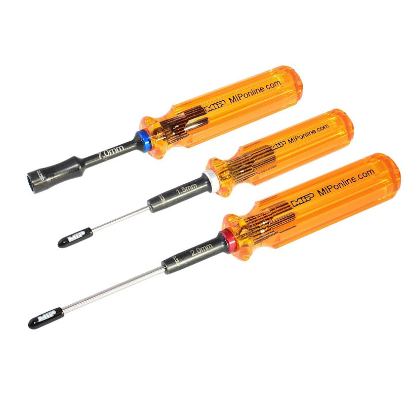 MIP 9620 Wrench Set, Gen 2, 1.5mm, 2.0mm Hex Wrench & 7.0mm Nut Driver