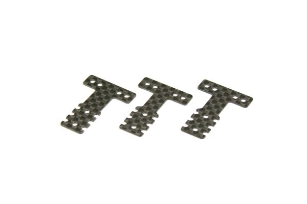 Kyosho MZW403SB Carbon Rear Suspension Plate Set (Soft/MM/LM/MM2)