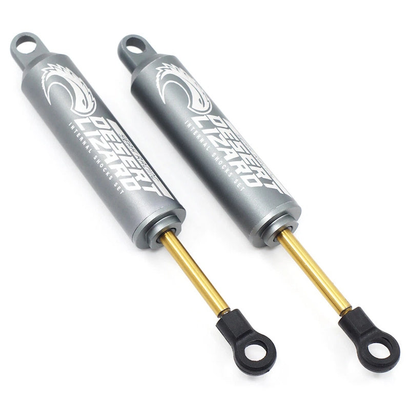 Yeah Racing DDL-110GM Gray 110mm Desert Lizard Two Stage Internal Spring Dampers