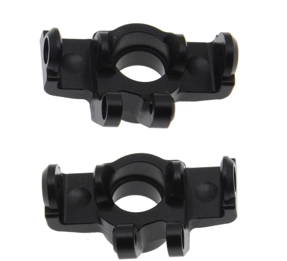 Powerhobby Aluminum Front Steering Knuckles Black Arrma Granite / Typhon GROM