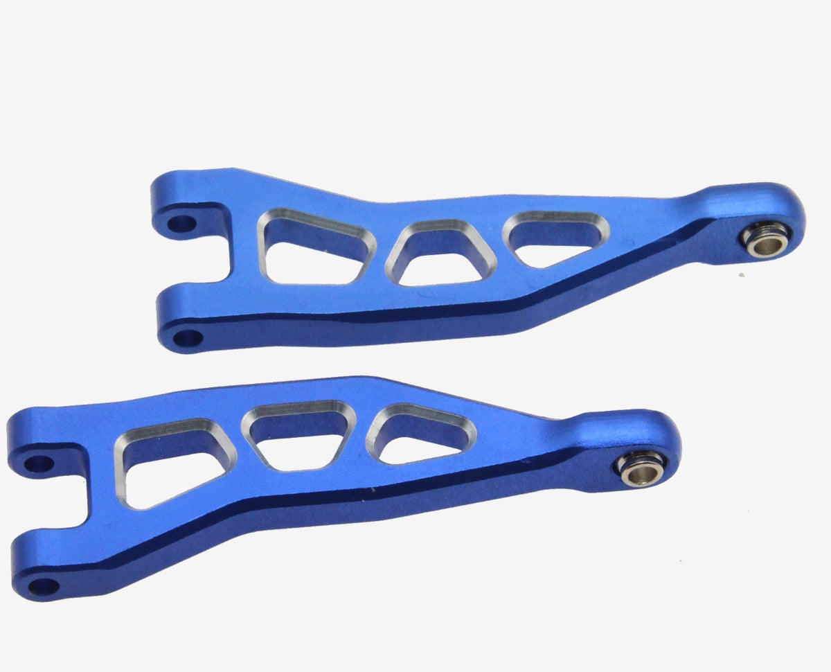 Powerhobby Aluminum Rear Upper Arms Blue for Arrma Granite / Typhon GROM