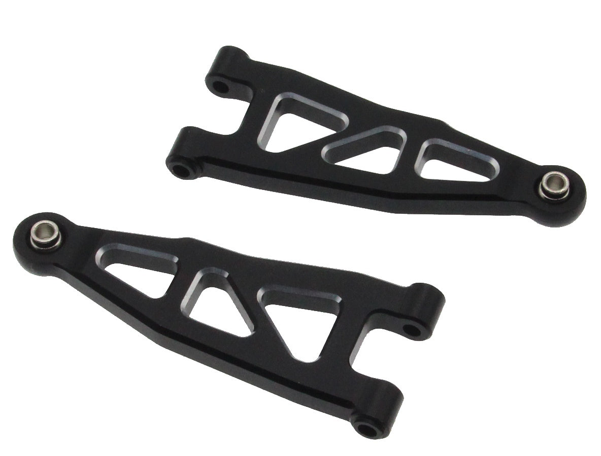 Powerhobby Aluminum Front Lower Arms Black Arrma Granite / Typhon GROM