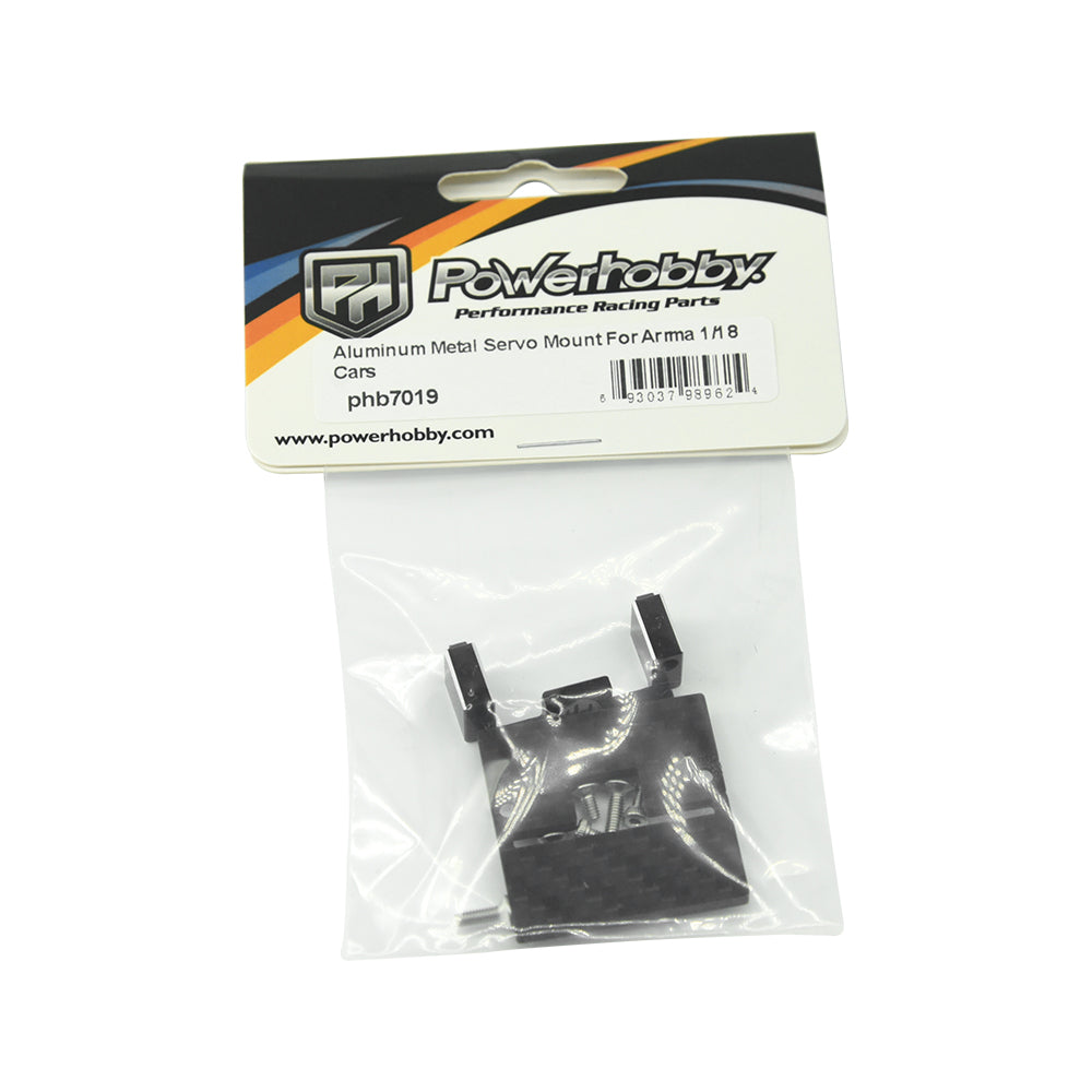 Powerhobby Carbon Fiber Servo Mount/Radio Deck Arrma TYPHON Mojave GRANITE GROM