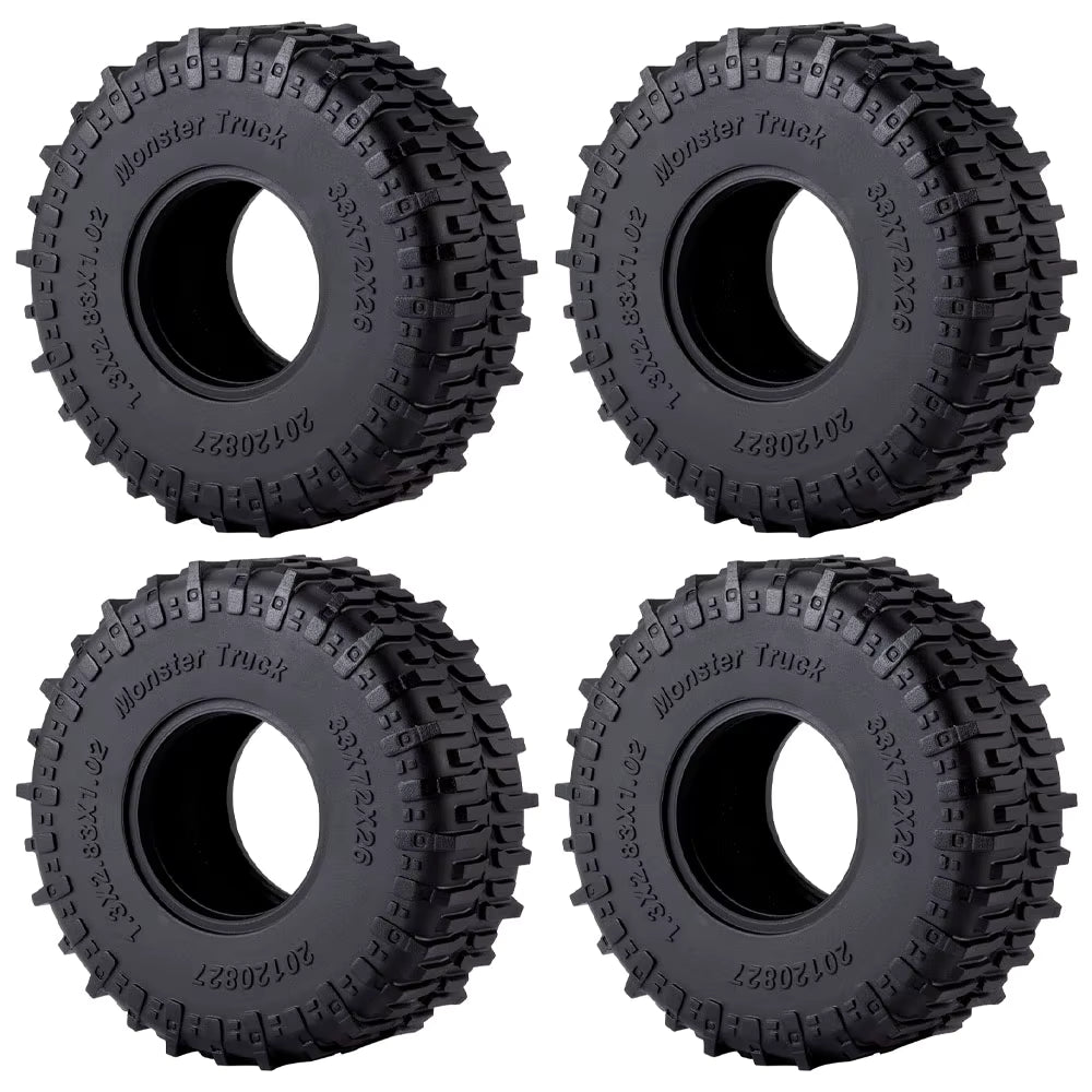 1.3" Tires for 1/24 & 1/18 Rock Crawler TYPE B