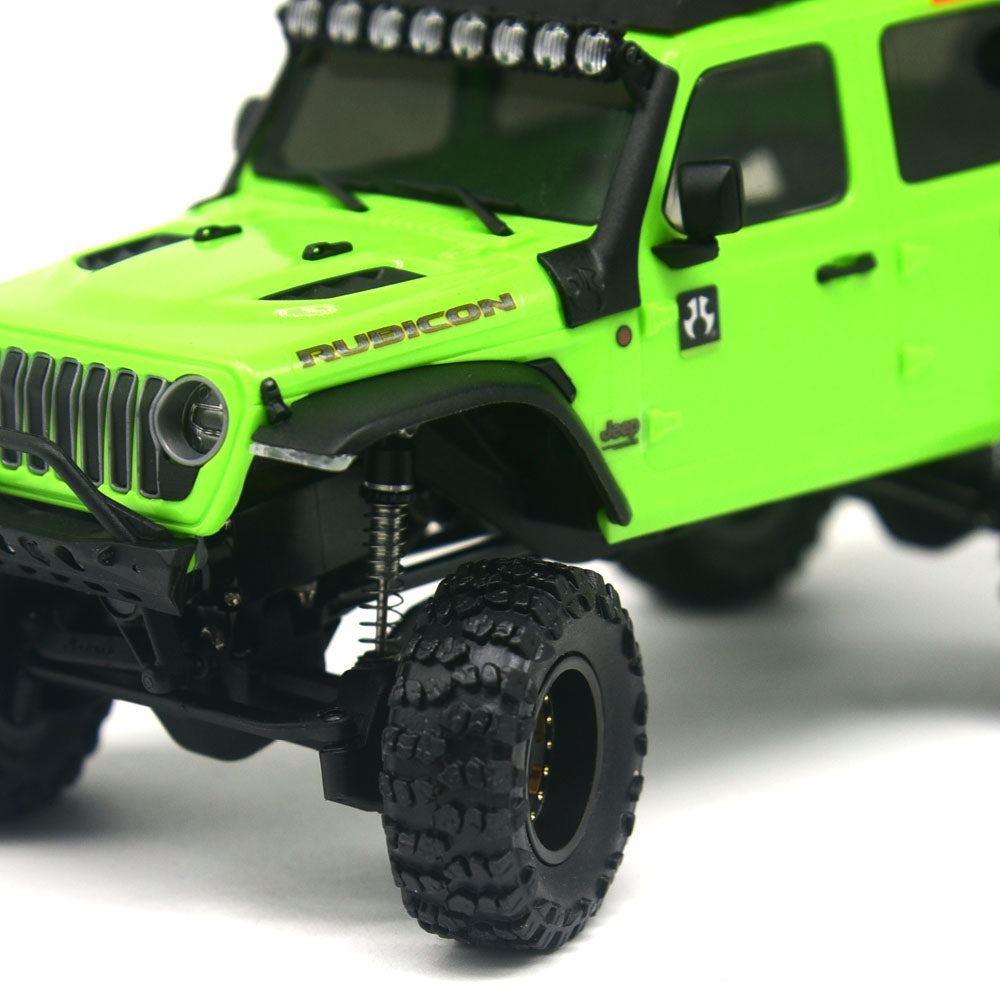 Powerhobby Brass 0.7" Wheels 3.6mm Offset / Tires (4) Axial SCX30