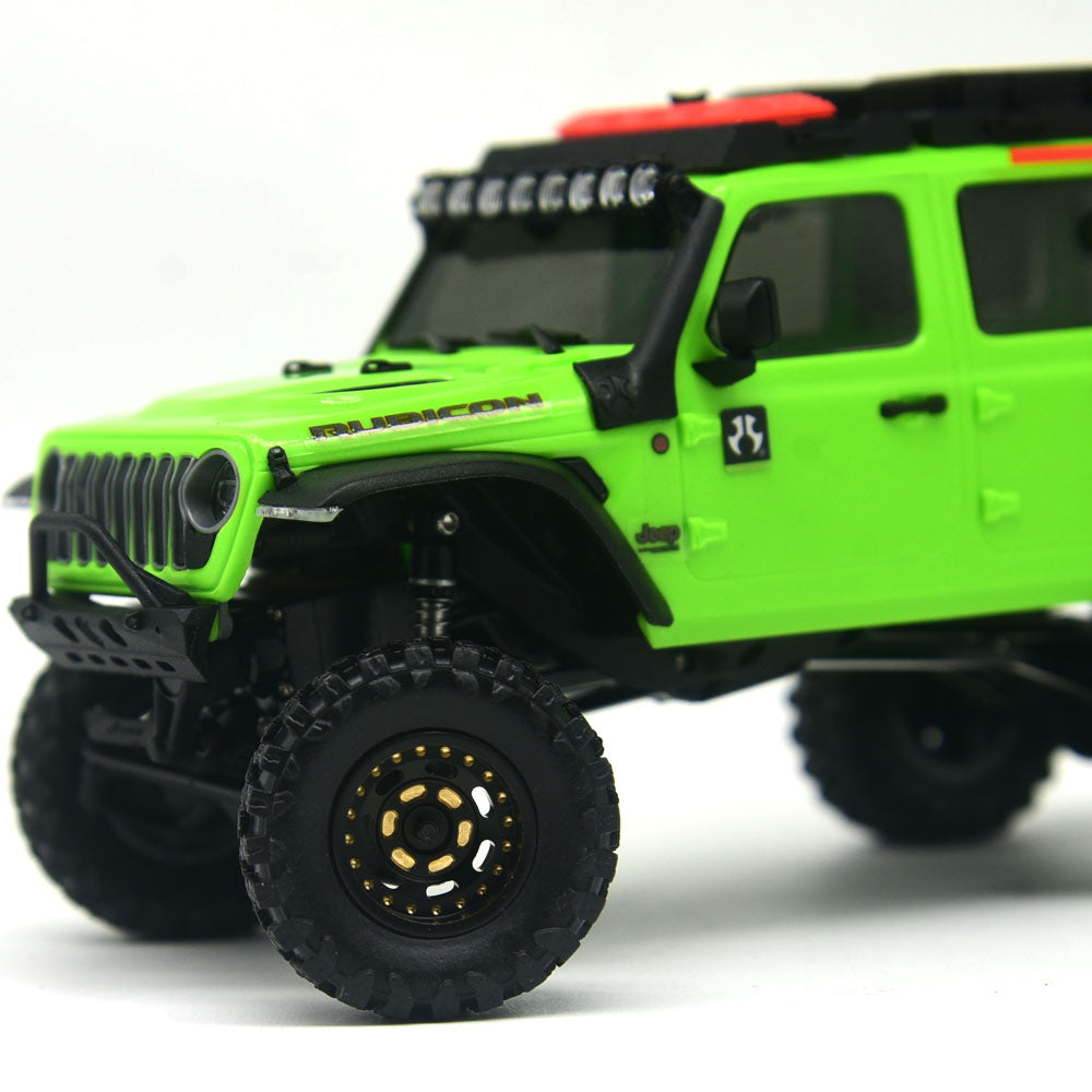 Powerhobby Brass 0.7" Wheels 3.6mm Offset / Tires (4) Axial SCX30