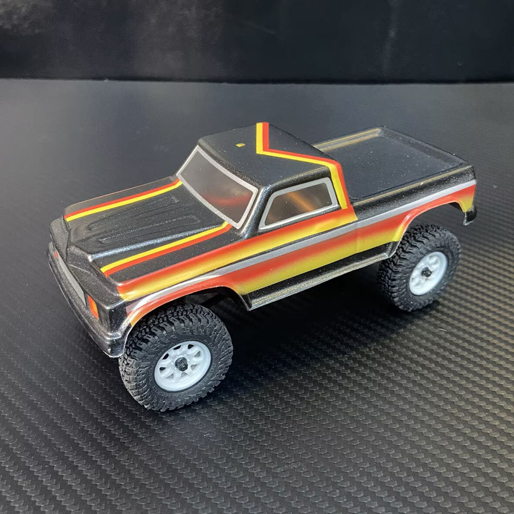 Axial SCX30 Painted Body - Black / Yellow