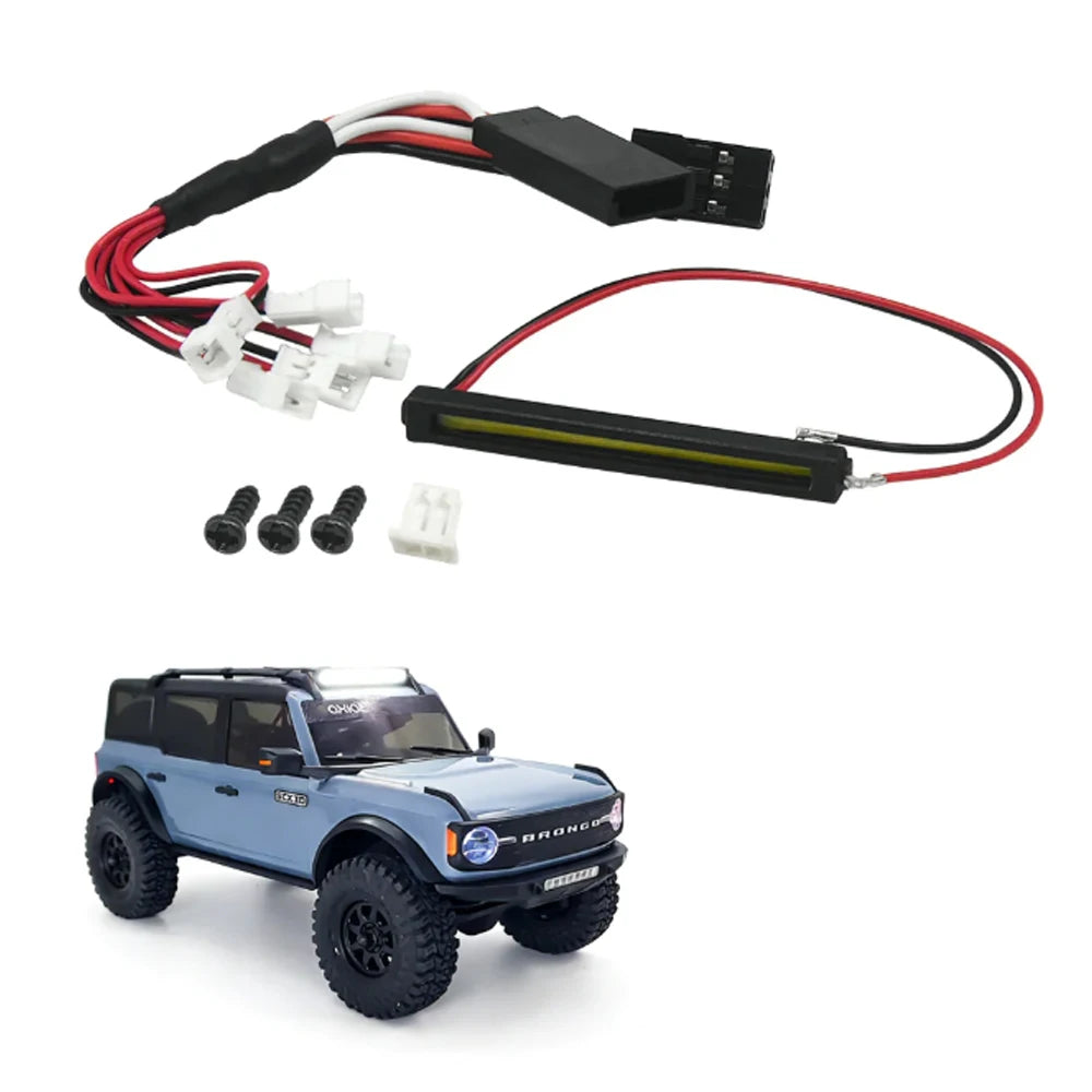 Powerhobby LED Head Lights Bar (Straight White ) Axial SCX30 Bronco