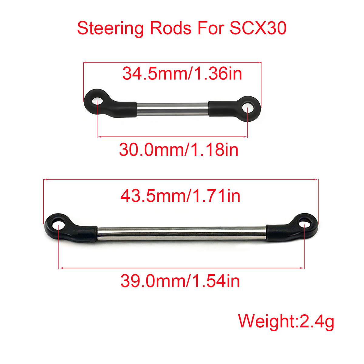 Powerhobby Axial SCX30 Steering Link Set