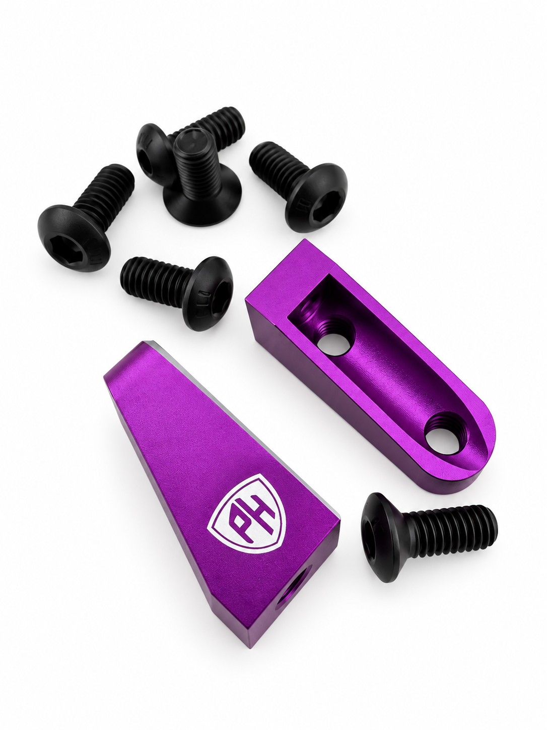 Powerhobby Yokomo RD2.0 Aluminum Front Upper Arm Mount Holder Purple