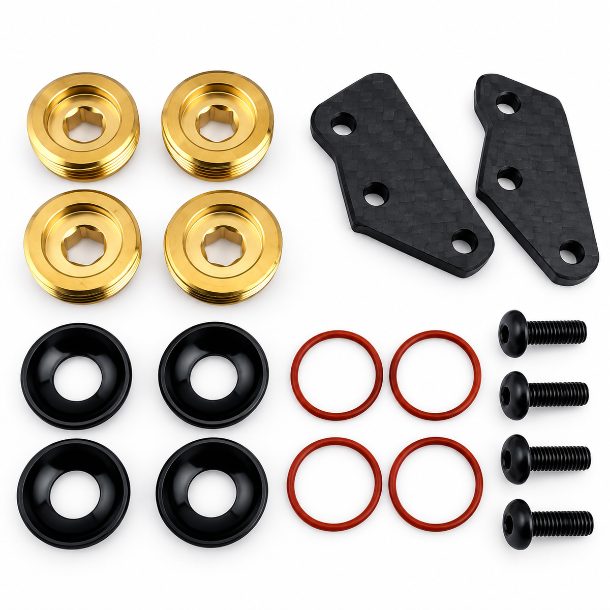 Powerhobby Brass Front Steering Blocks Arrma Limitless / Felony / Infraction / Senton / Typhon
