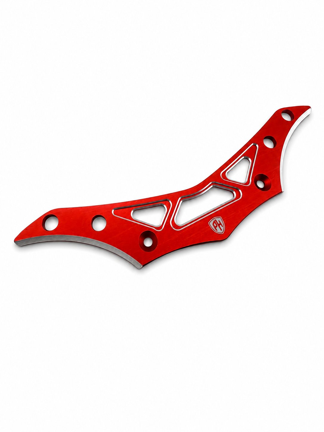 Powerhobby Yokomo RD2.0 Aluminum Upper Lower Bumper Red.