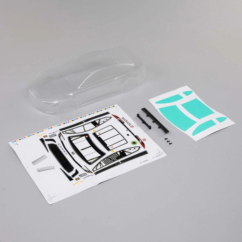 Team Losi LOS-1918 Toyota Clear Body: NASCAR GROM