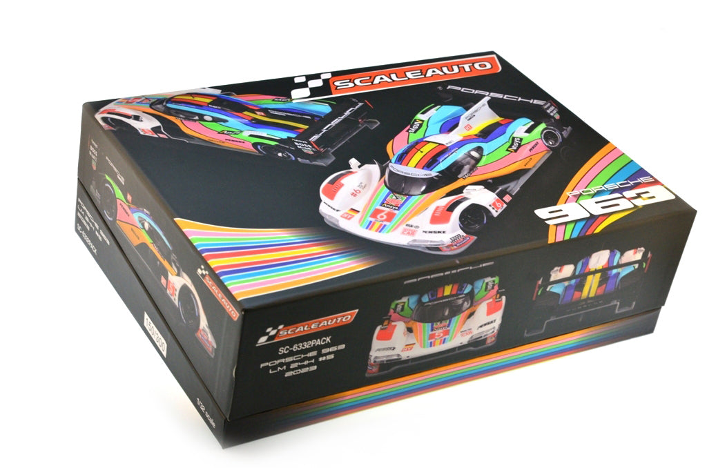 Scaleauto Porsche 963 GTP #5 #6 Twin Pack Le Mans 1/32 Slot Car SC-6332PACK