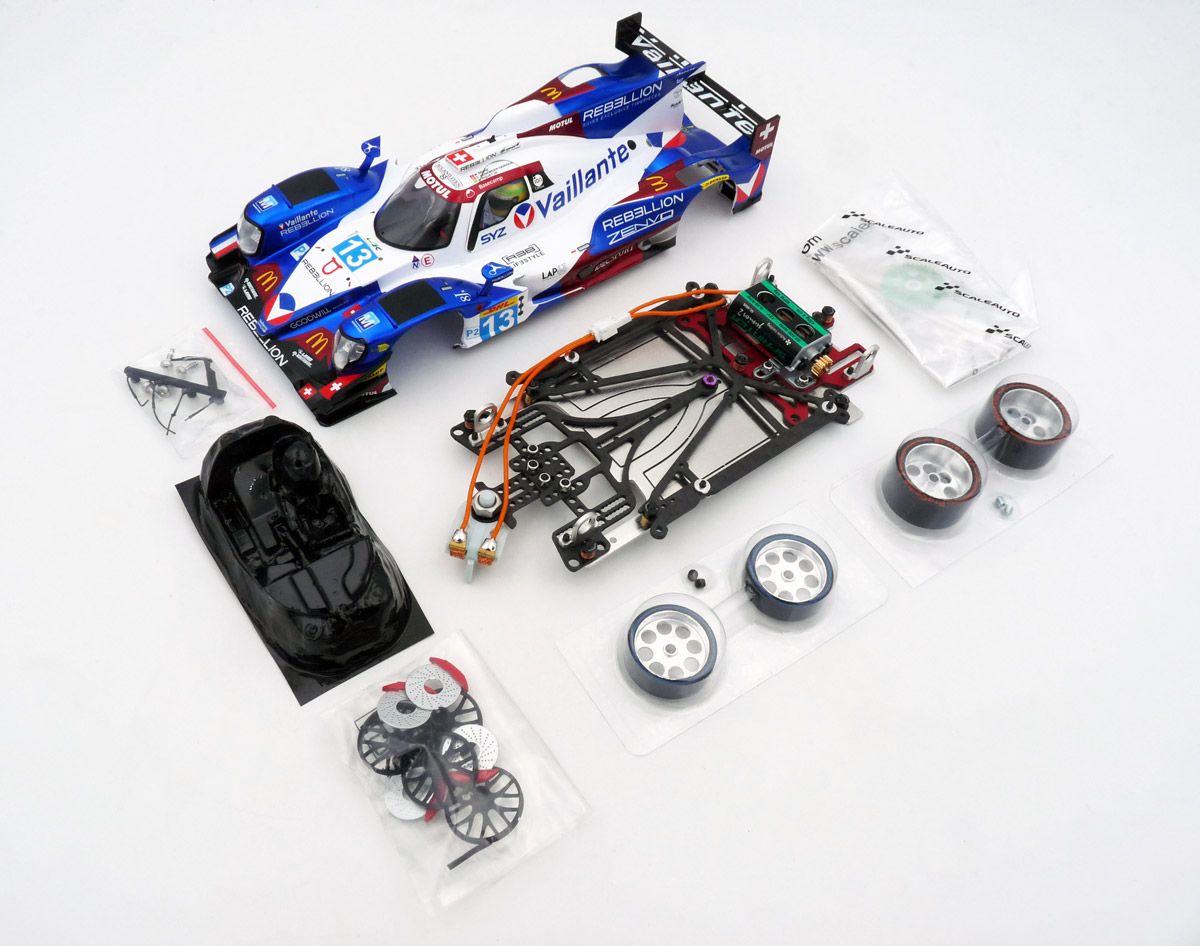 Scaleauto Oreca 07 LMP Vaillante Wec 2017 SPORT XL 1/24 Slot Car SC-7117LM1