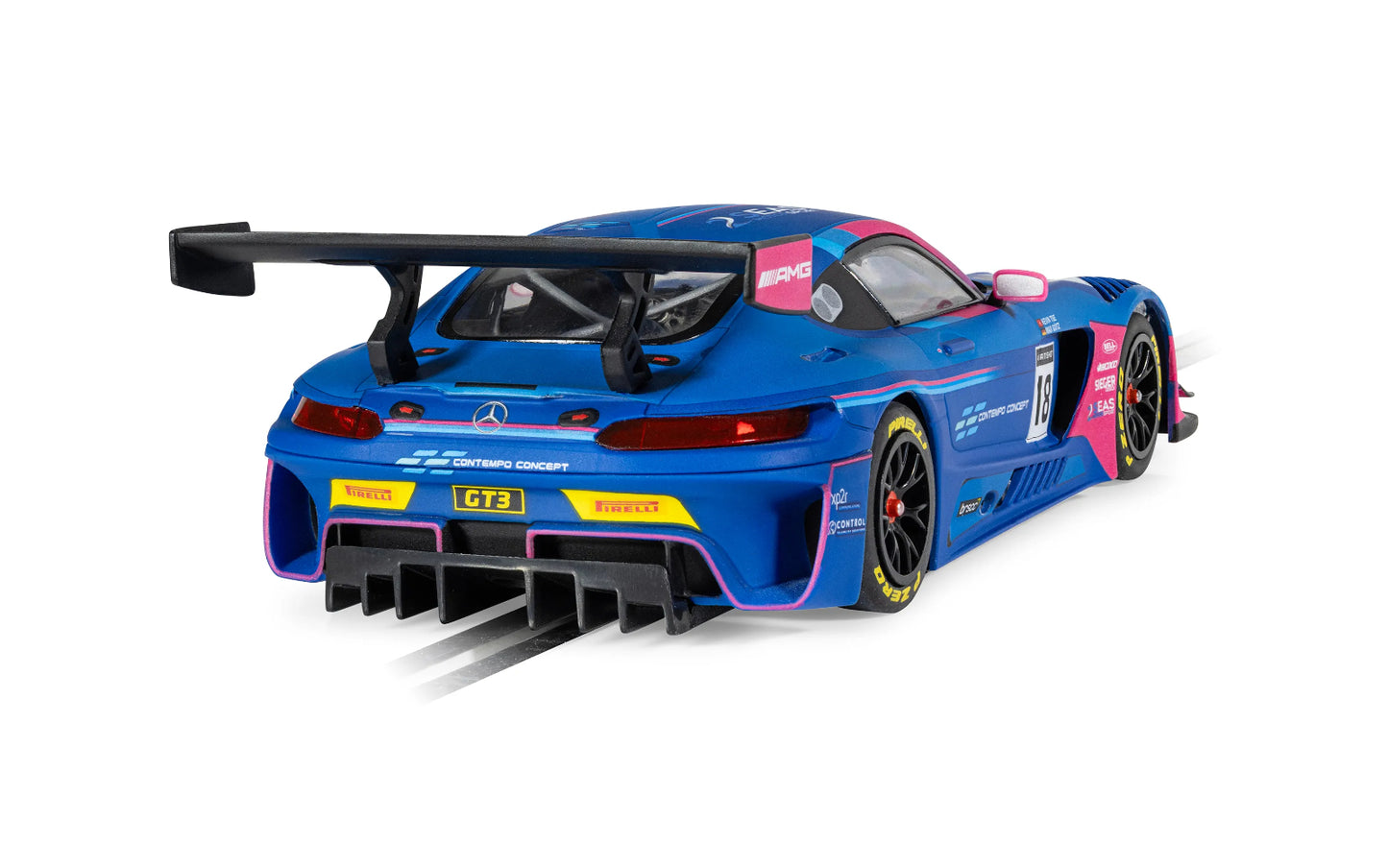 Scalextric C4623 Mercedes-AMG GT3 British GT 2024 1/32 Slot Car DPR.