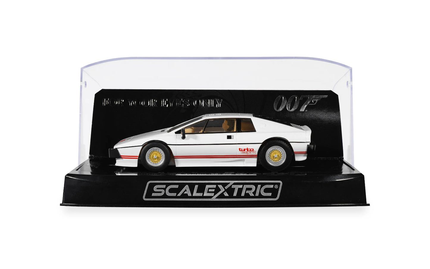 Scalextric C4631 James Bond Lotus Esprit Turbo White 1/32 Slot Car DPR.