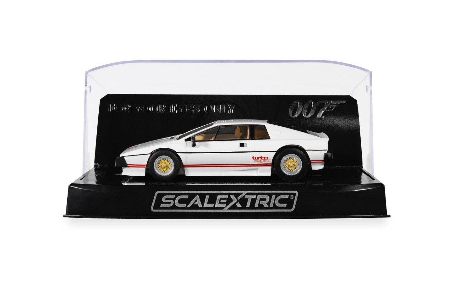 Scalextric C4631 James Bond Lotus Esprit Turbo White 1/32 Slot Car DPR.