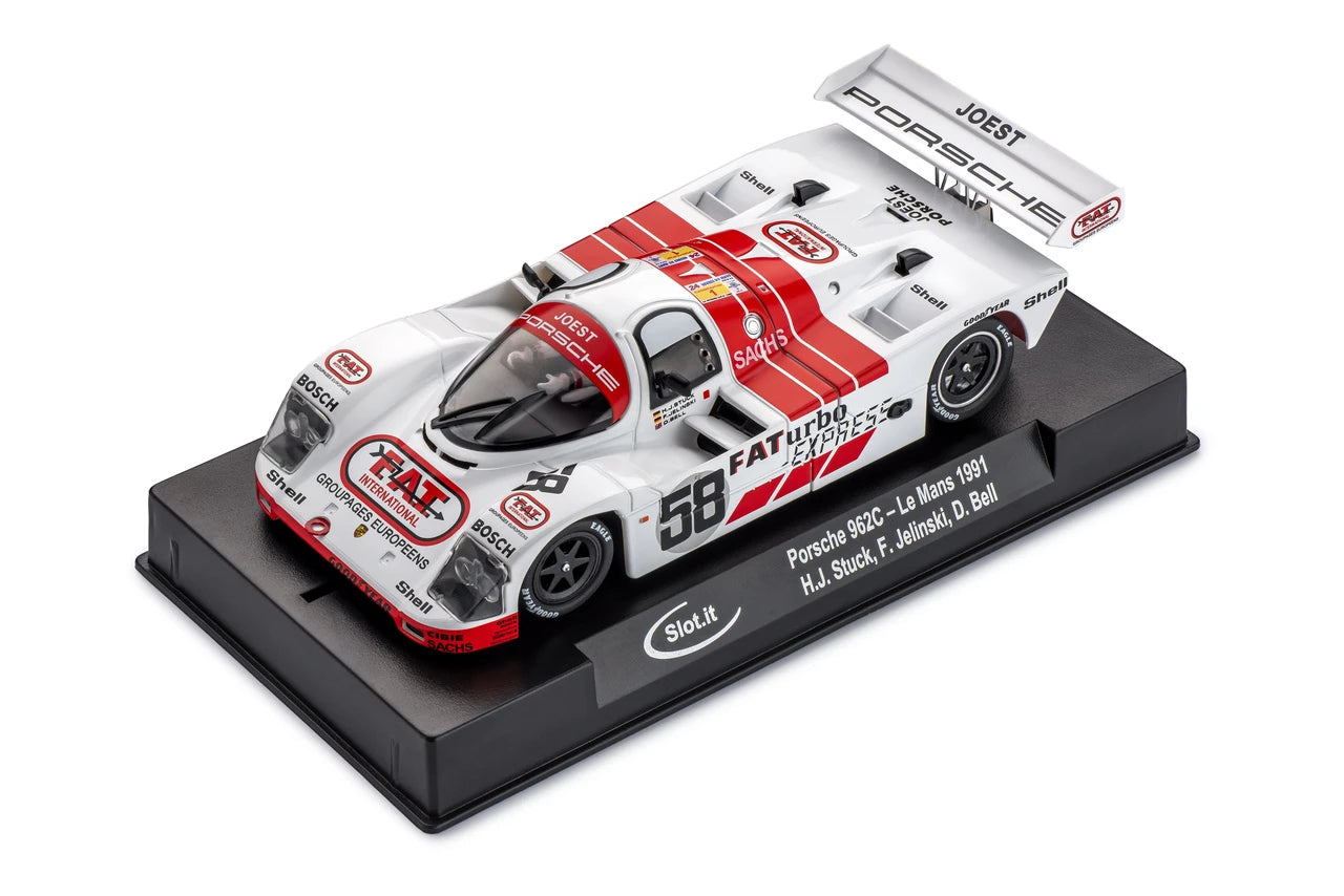 Slot.it Porsche 962C 24h Le Mans 1991 FAT 1/32 Slot Car SICA52A