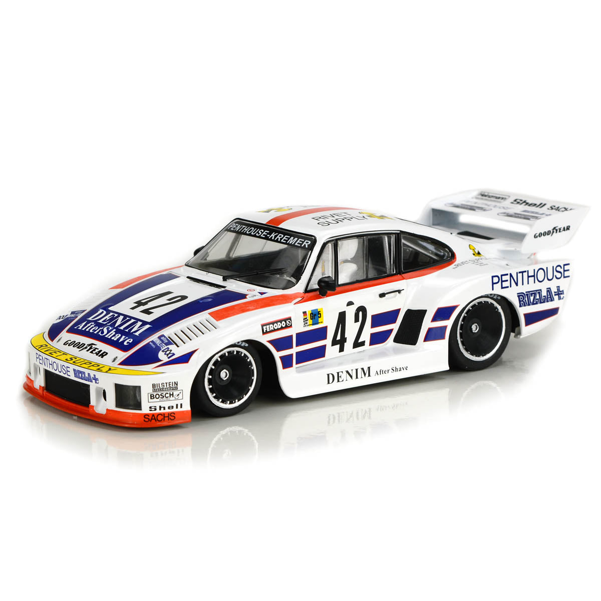Racer Sideways Porsche 935 K2 Le Mans 1977 1/32 Slot Car SW74