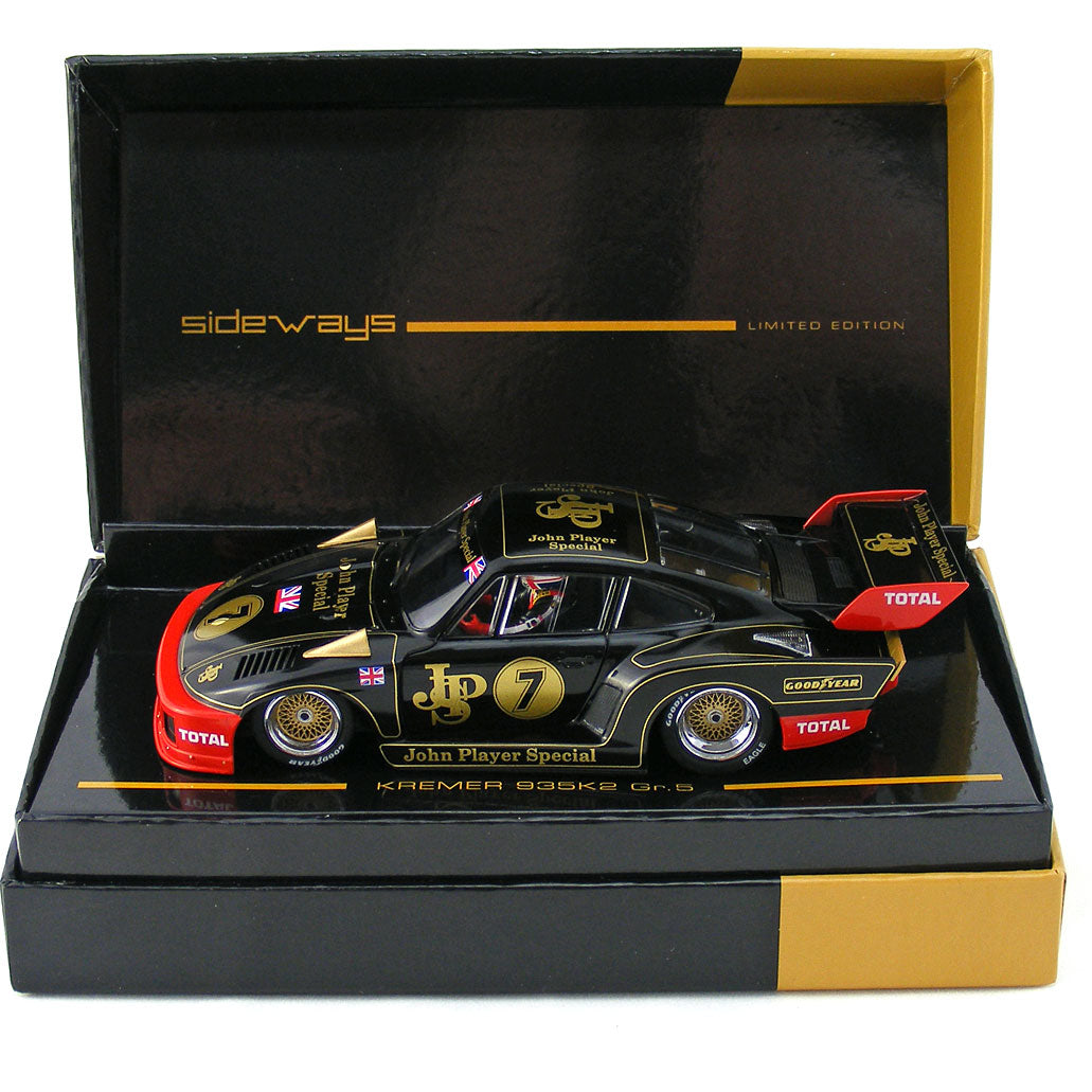 Racer Sideways Porsche 935 K2 JPS Limited Edition 1/32 Slot Car SWLE07
