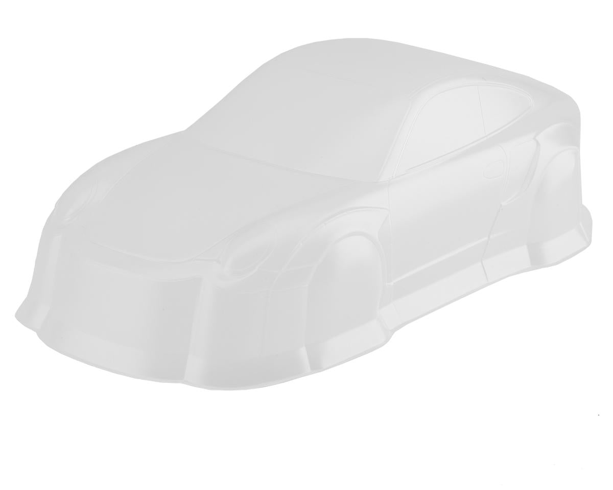 24K RC 1/10 LBWK Works Porsche 997 Full Drift Clear Body w Mods 257mm Wheelbase