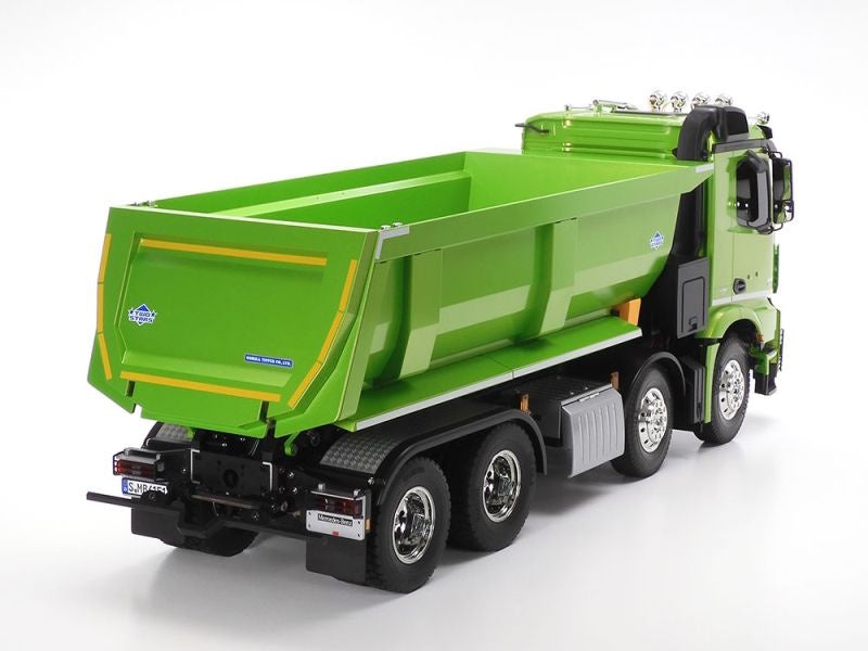 Tamiya 47523 1/14 R/C Mercedes-Benz Arocs 4151 8x4 Tipper Truck (Green Edition)