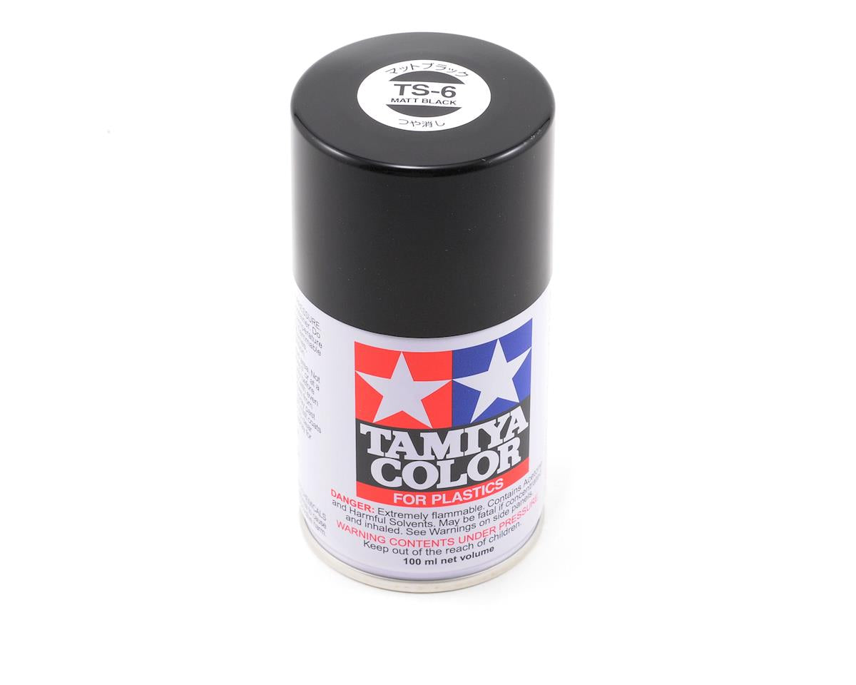 Tamiya TS-6 Matt Black spray paint 85006