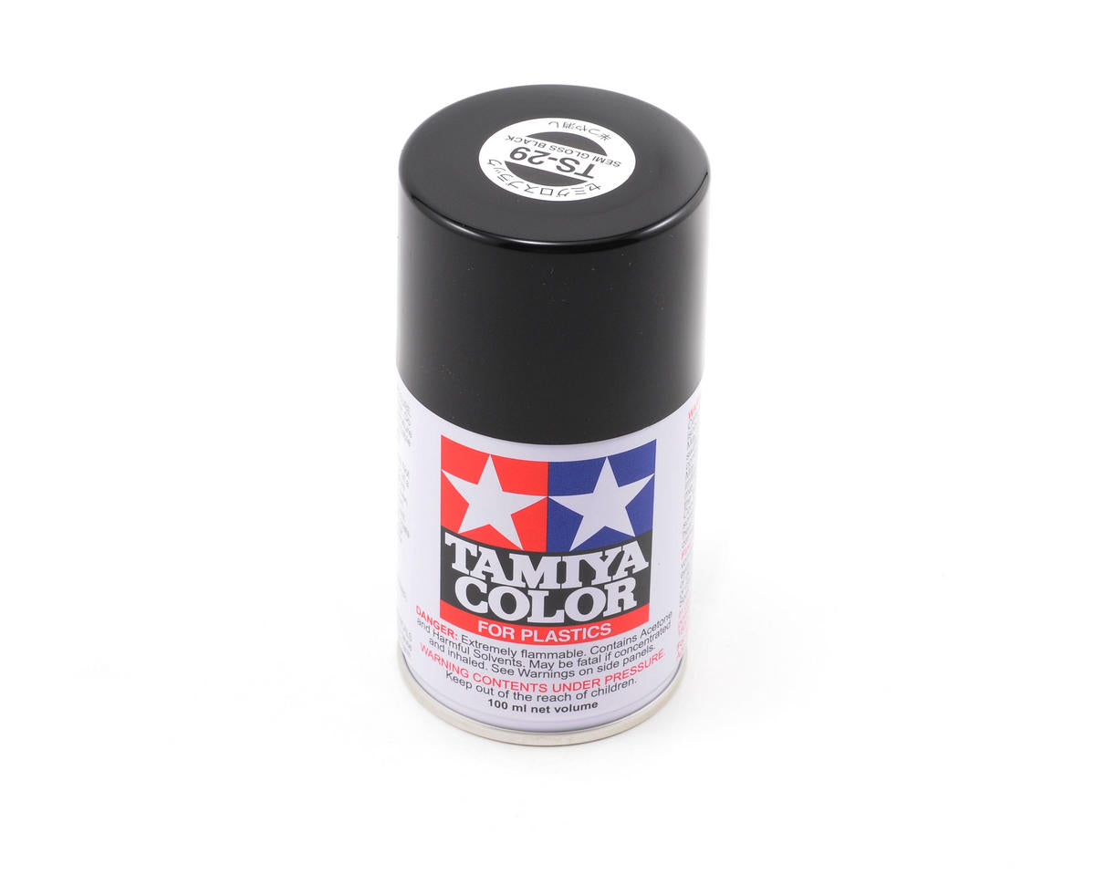 Tamiya TS-29 Semi Gloss Black spray paint 85029