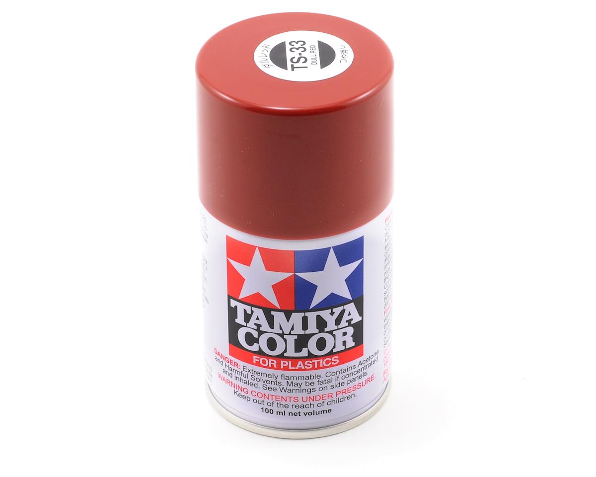 Tamiya TS-33 Dull Red spray paint 85033