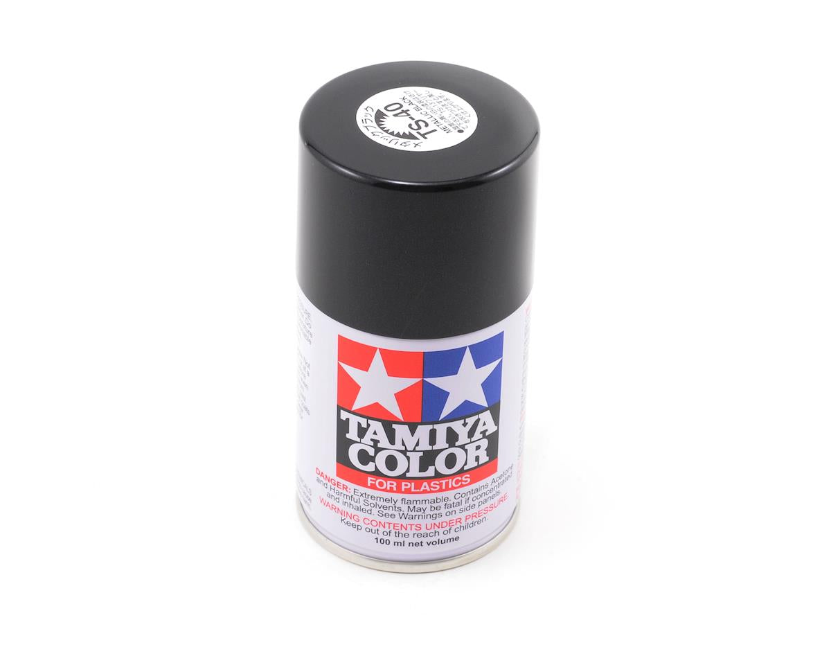 Tamiya TS-40 Metallic Black spray paint 85040