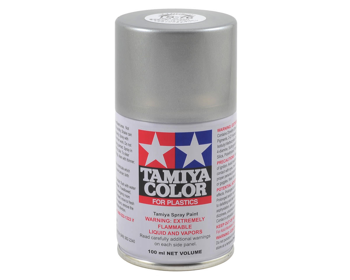 Tamiya TS-76 Mica Silver spray paint 85076