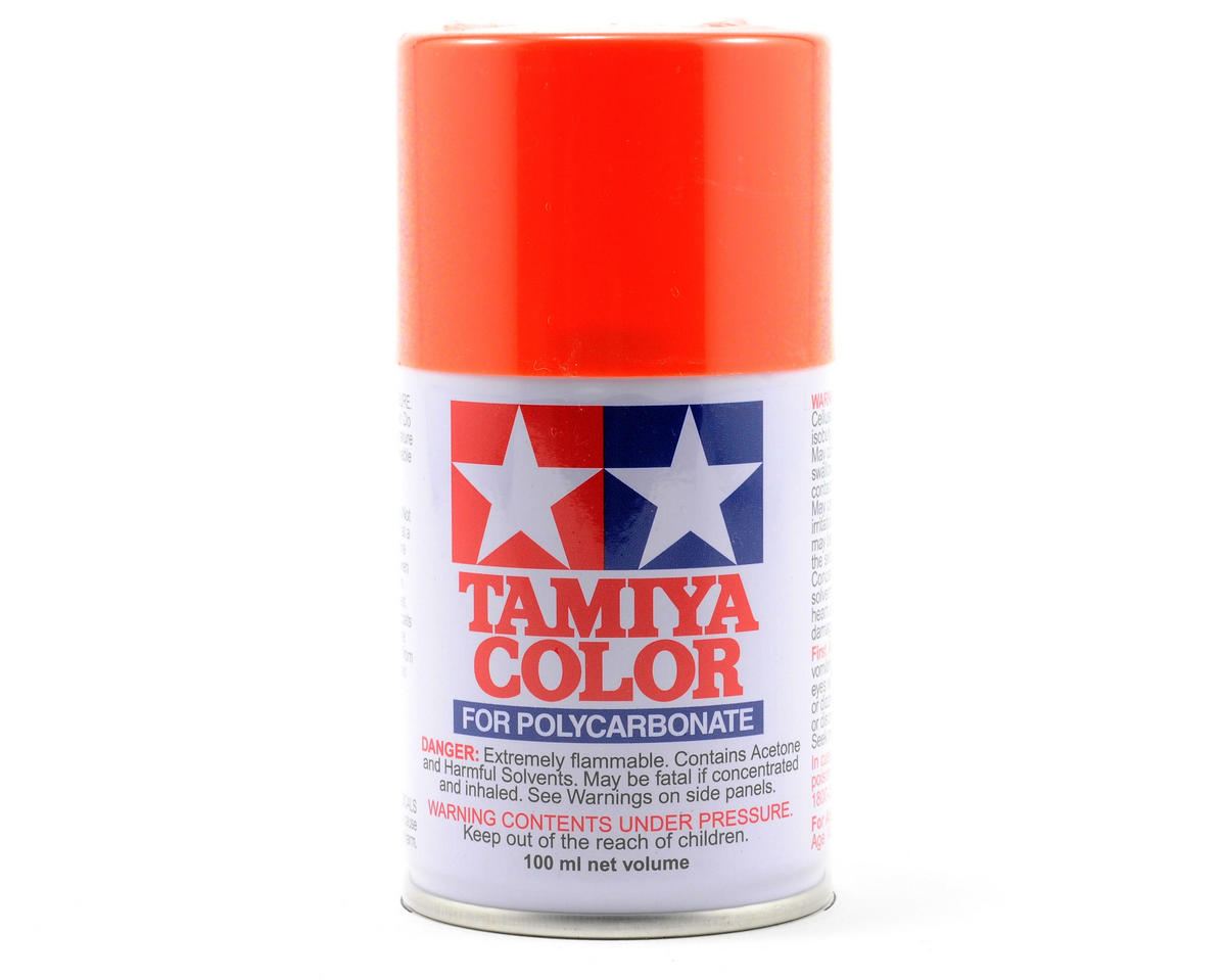 Tamiya PS-7 Orange polycarbonate spray paint 86007