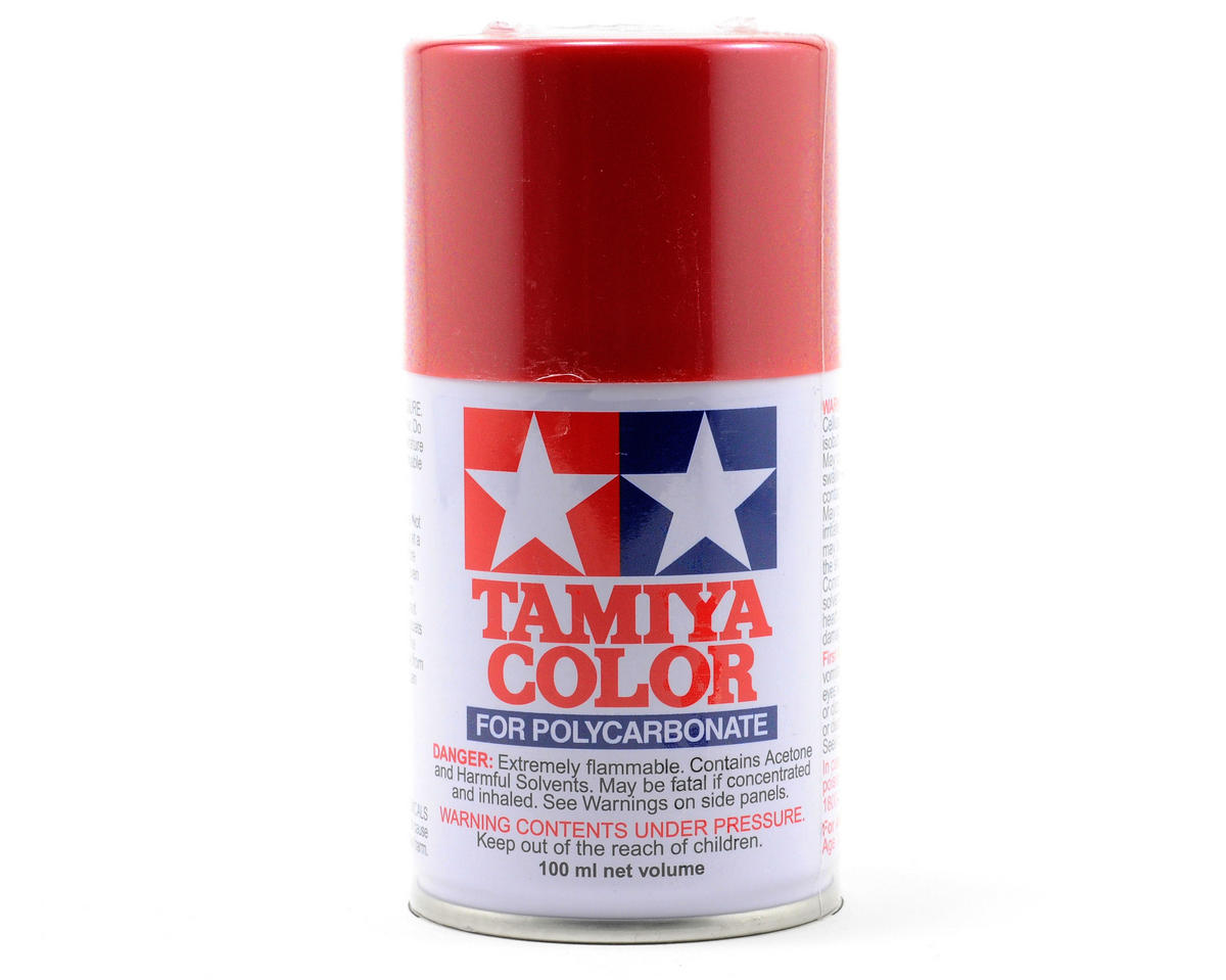 Tamiya PS-15 Metallic Red polycarbonate spray paint 86015