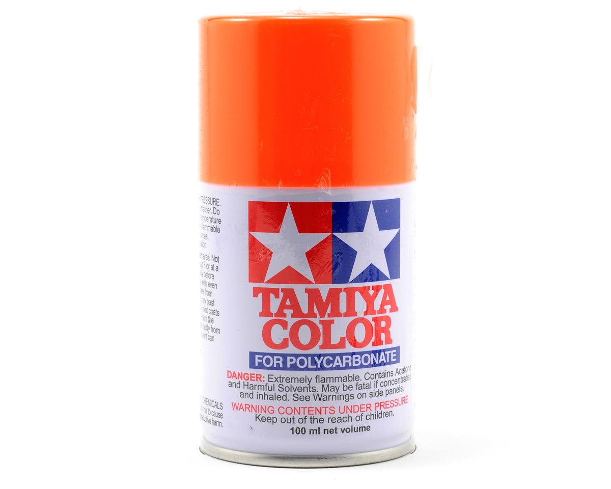 Tamiya PS-24 Fluorescent Orange polycarbonate spray paint 86024