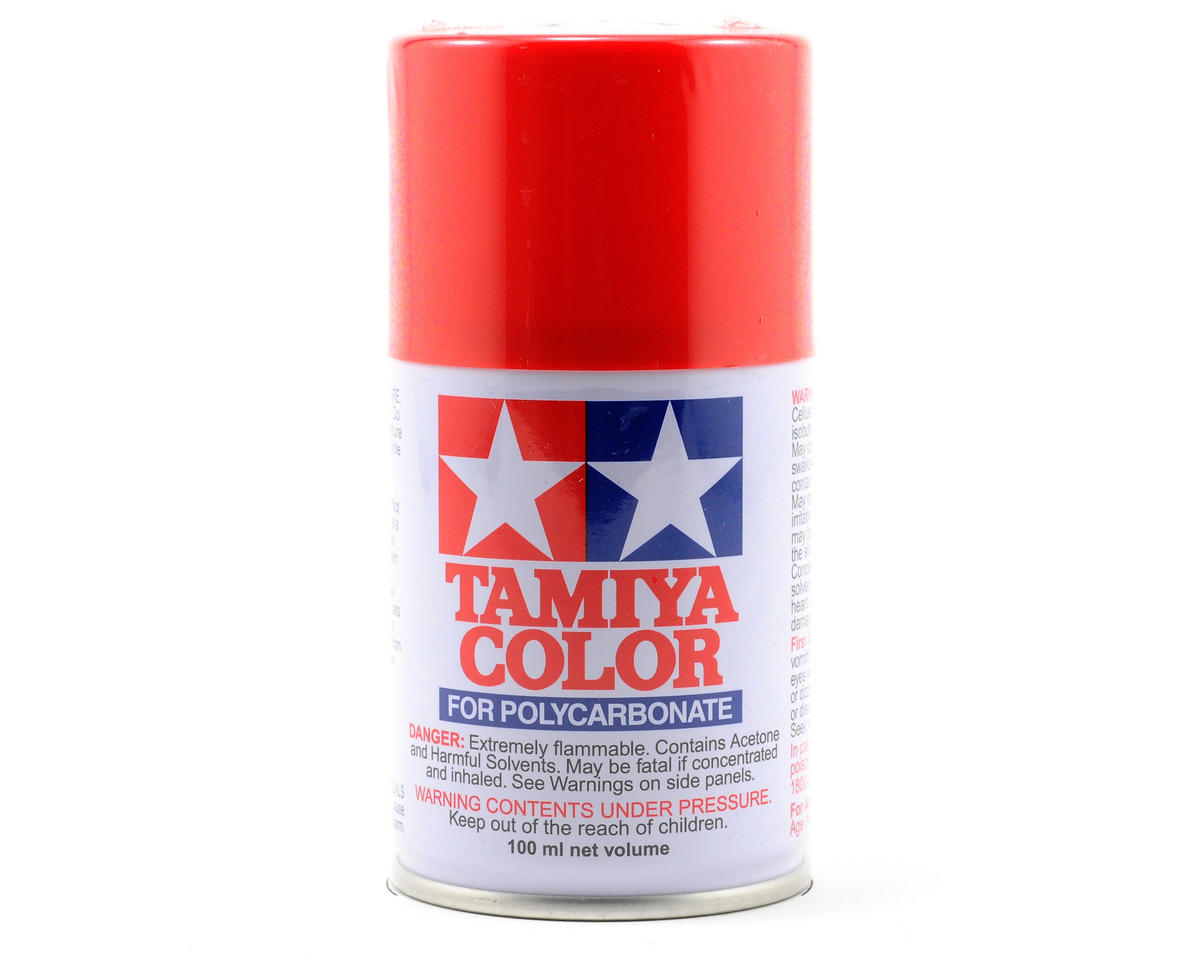 Tamiya PS-34 Bright Red polycarbonate spray paint 86034