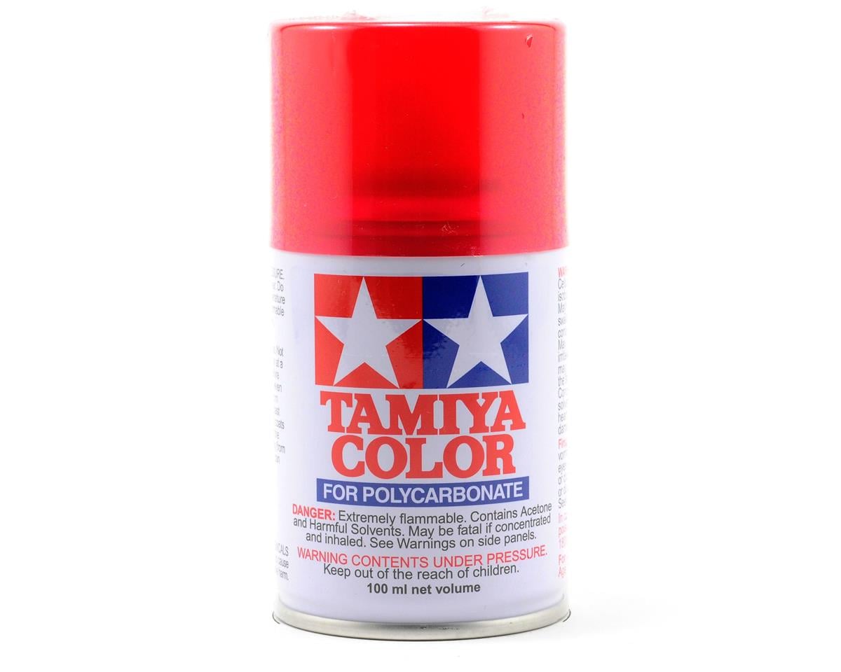 Tamiya PS-37 Translucent Red polycarbonate spray paint 86037