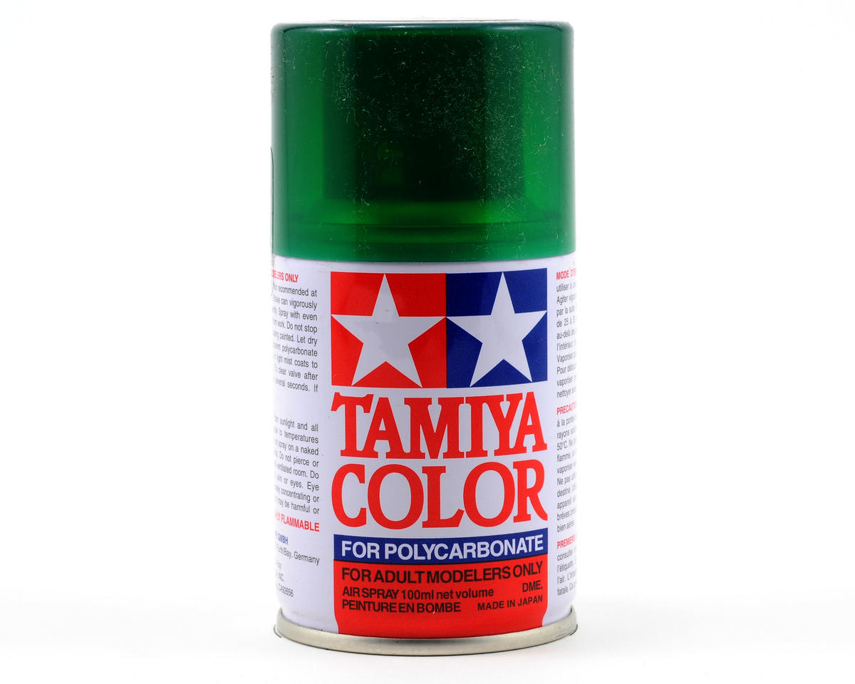 Tamiya PS-44 Translucent Green polycarbonate spray paint 86044