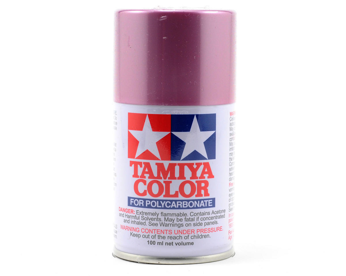 Tamiya PS-50 Sparkling Pink anodized aluminum polycarbonate spray paint 86050