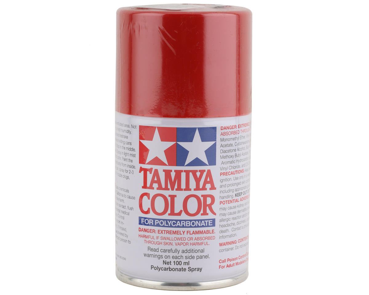 Tamiya PS-60 Mica Red polycarbonate spray paint 86060