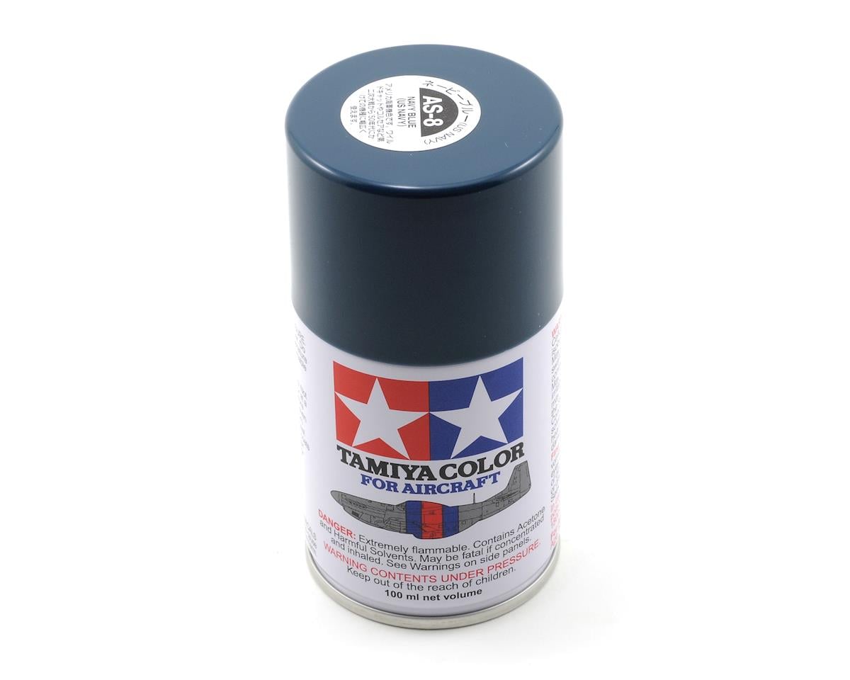 Tamiya AS-8 Navy Blue US Navy aircraft spray paint 86508