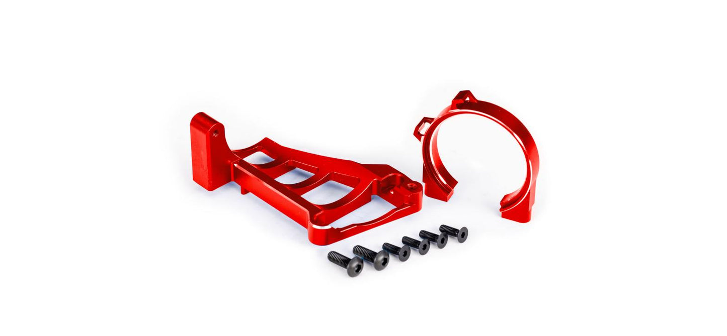 Traxxas 10261-RED Motor Mounts Aluminum Red