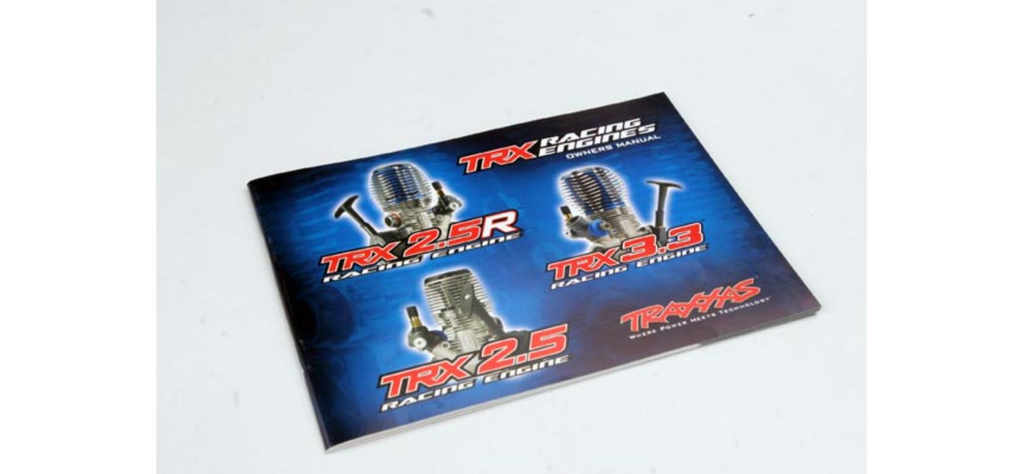 Traxxas 5299R Engine Manual TRX 3.3