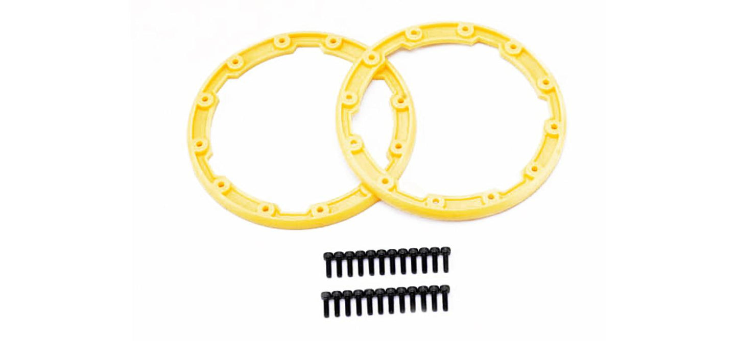 Traxxas 5665 Sidewall Protector Beadlock Yellow
