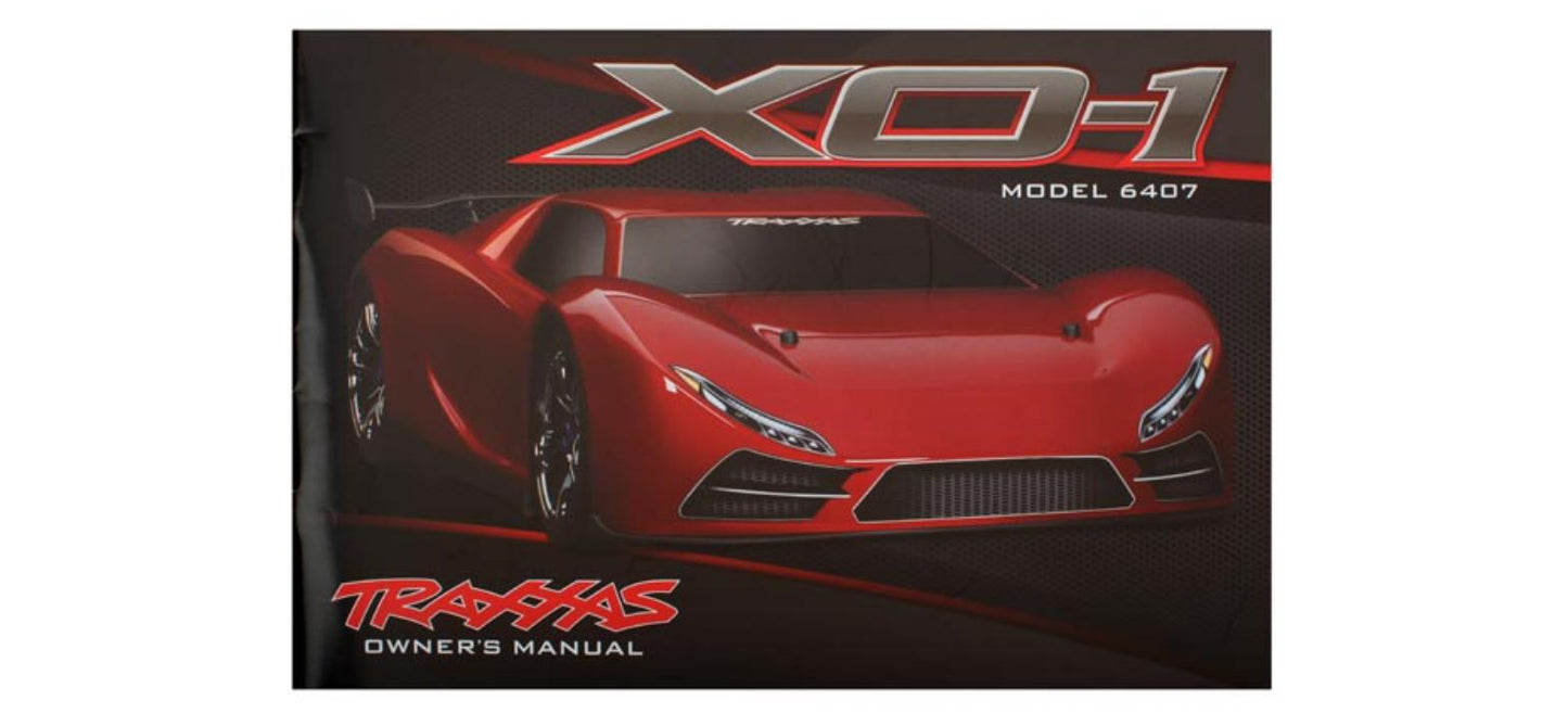 Traxxas 6499 Owner's Manual XO-1